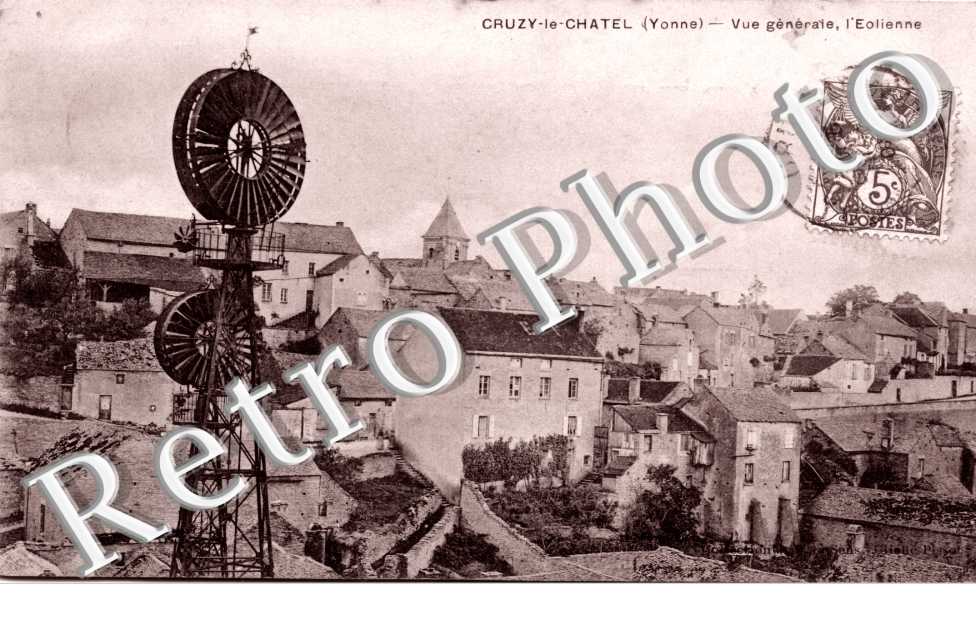 vue generale, l'eolienne