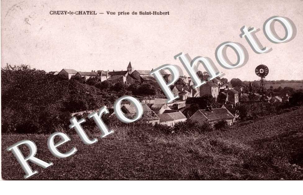 vue prise de Saint Hubert