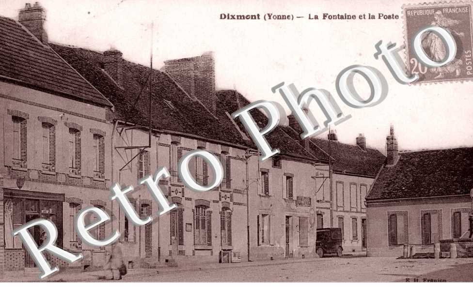 la fontaine et la poste