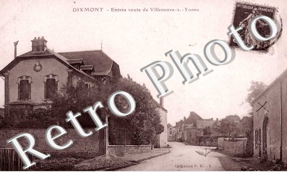 entree route de Villeneuve-sur-Yonne