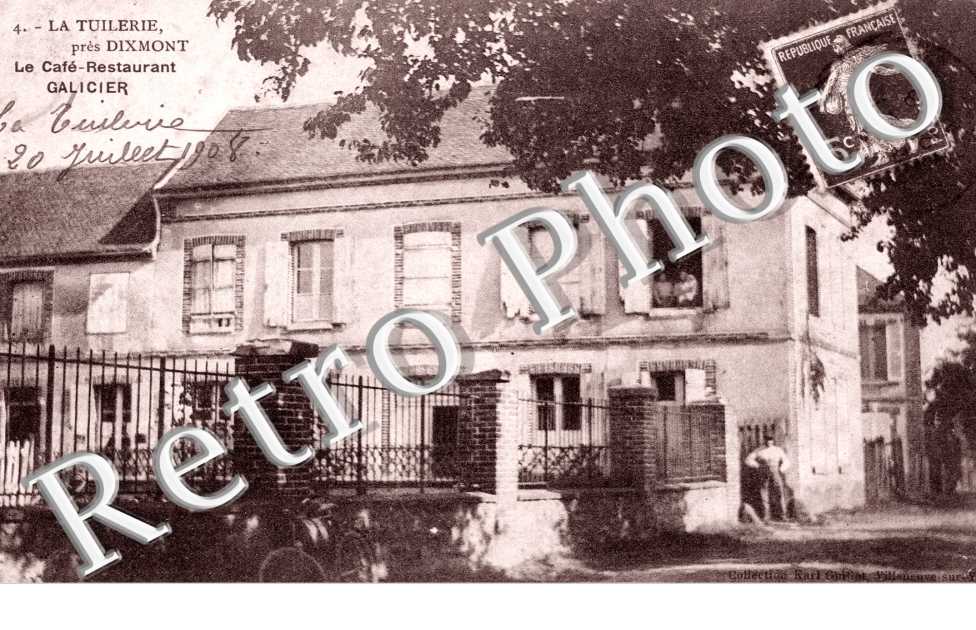 la Tuilerie, le Cafe-Restaurant Galicier