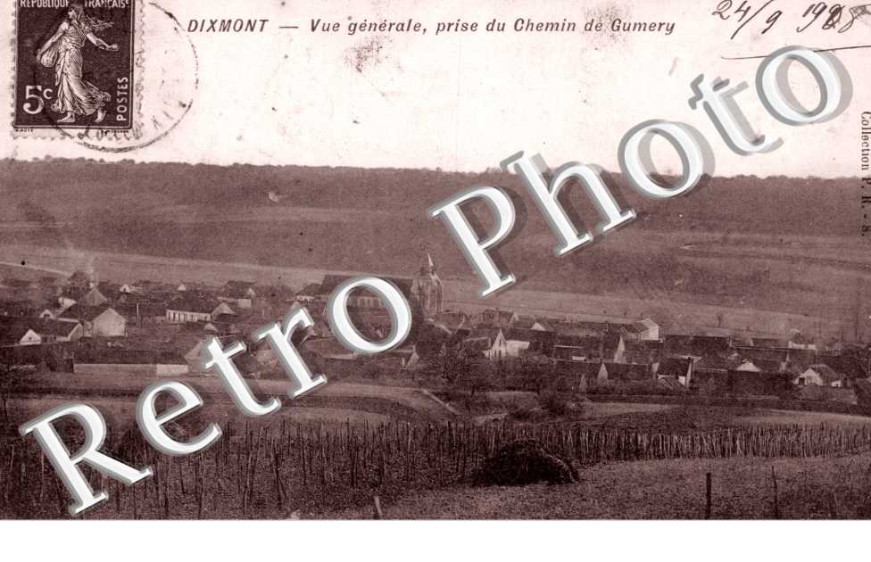 Vue Generale, prise du Chemin de Gumery