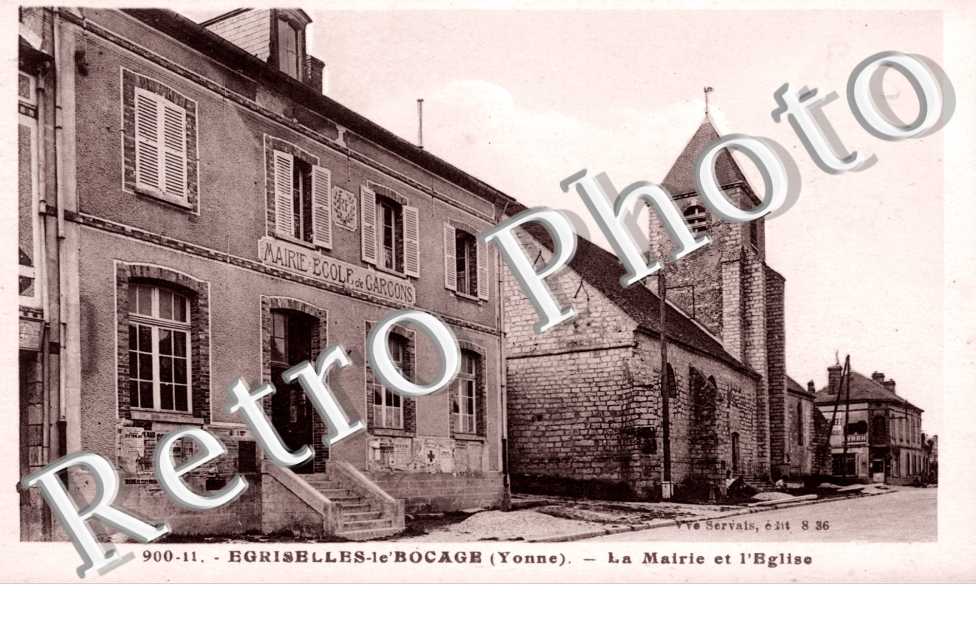 la Mairie et l'Eglise