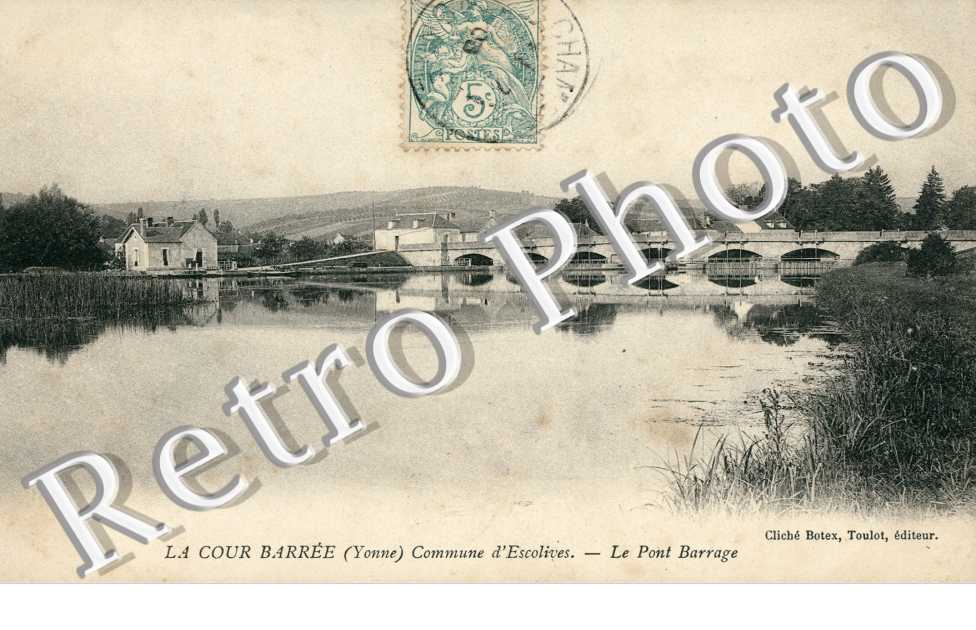 la Cour-Barree, le Pont Barrage