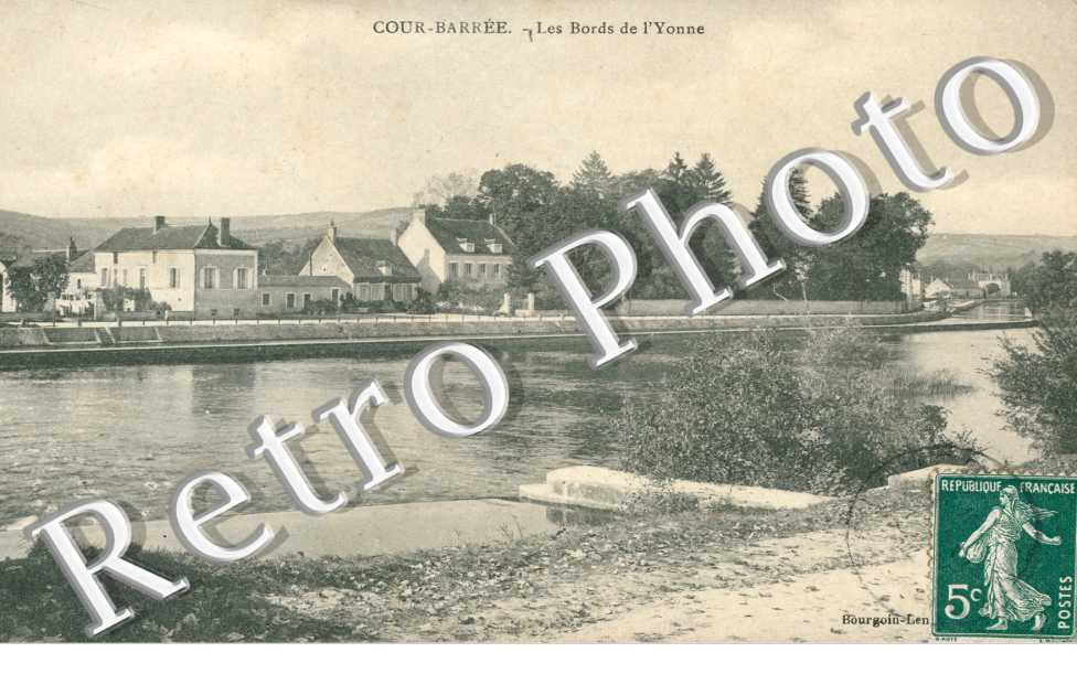 la Cour-Barree, les Bords de l'Yonne