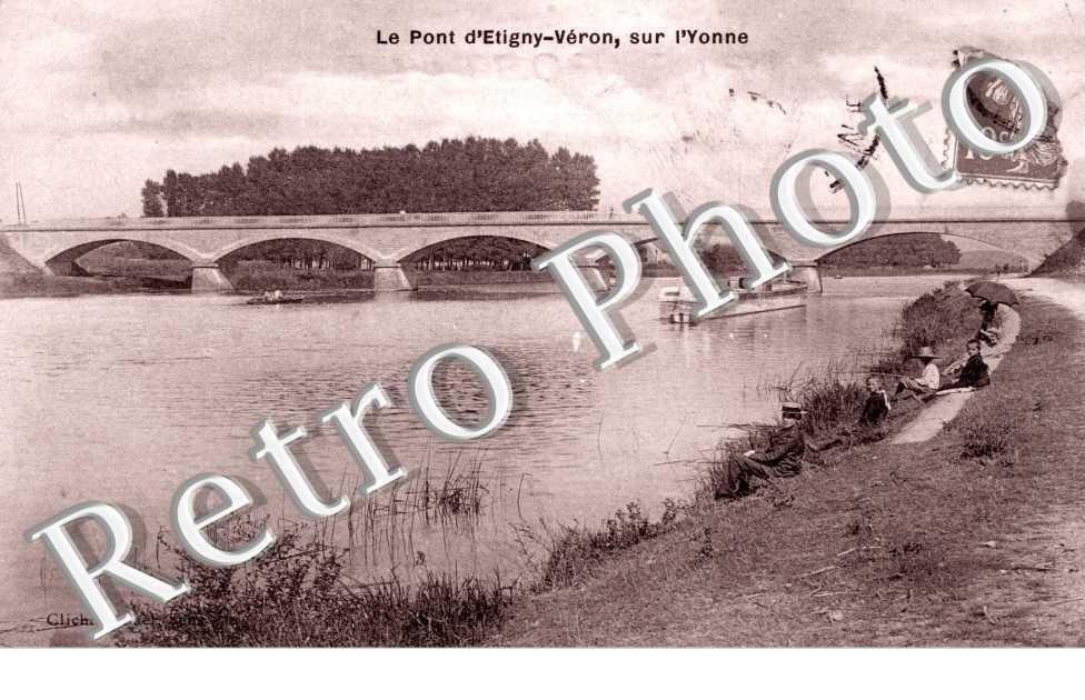 le Pont d'Etigny-Veron sur l'Yonne