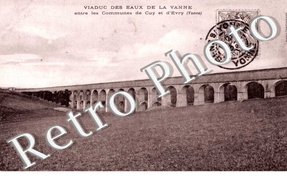 Viaduc des Eaux de la Vanne entre les Communes de Cuy et Evry