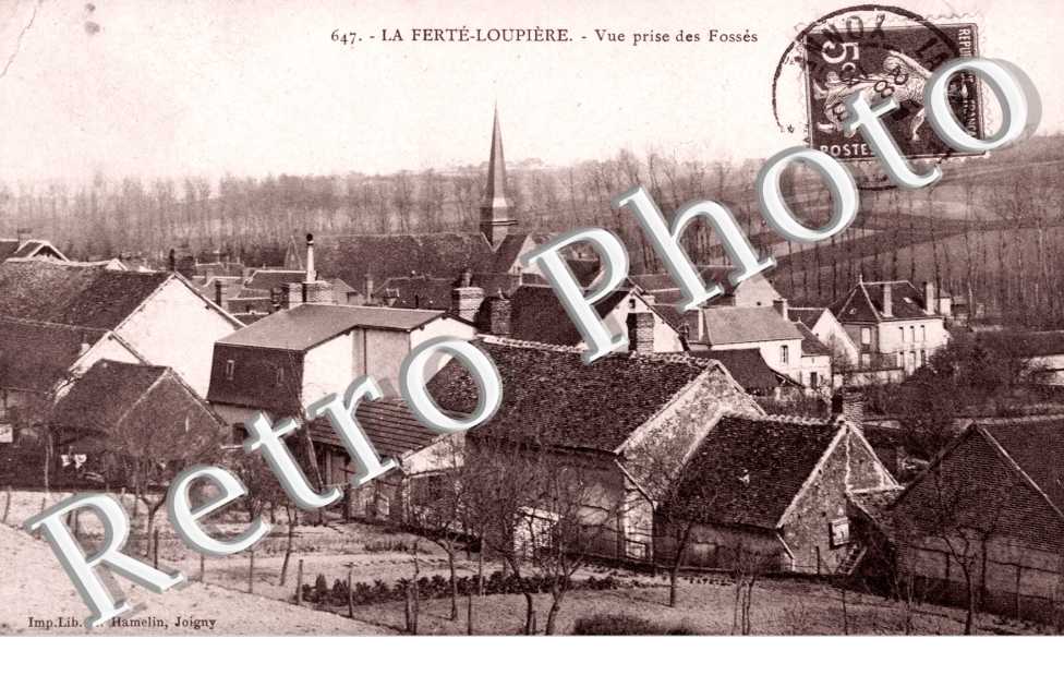 Vue prise des Fosses
