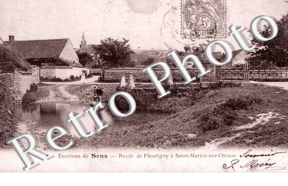 Route de Fleurigny a Saint-Martin-sur-Oreuze
