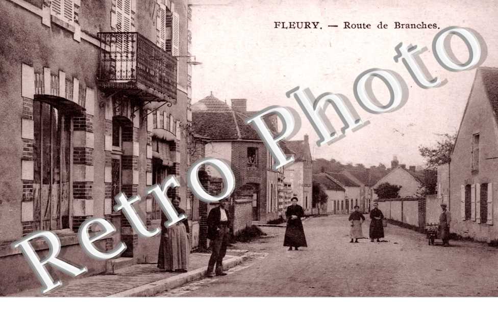 Fleury, Route de Branches