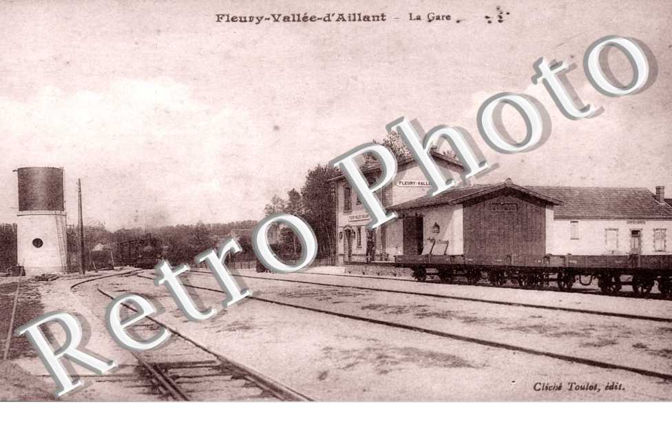 Fleury-Vallee-d'Aillant, la Gare