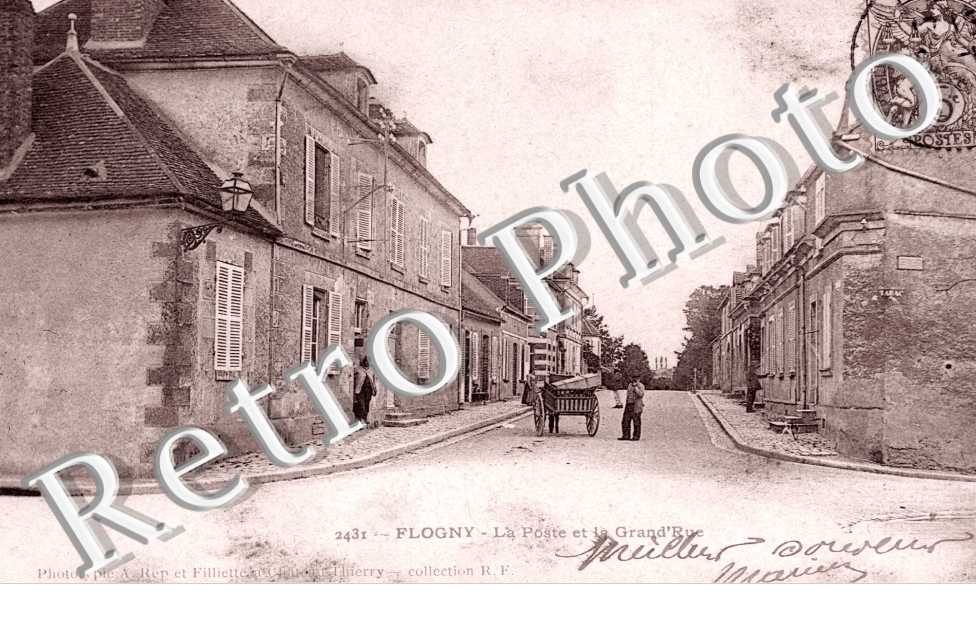 la poste et la Grand' Rue