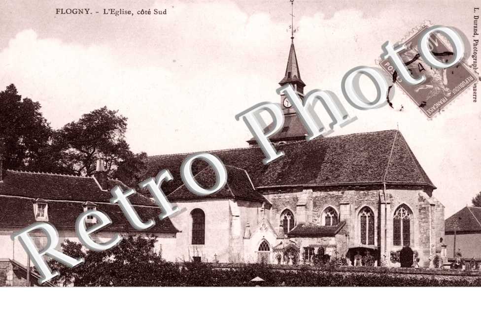 Flogny, l'Eglise, Cote Sud