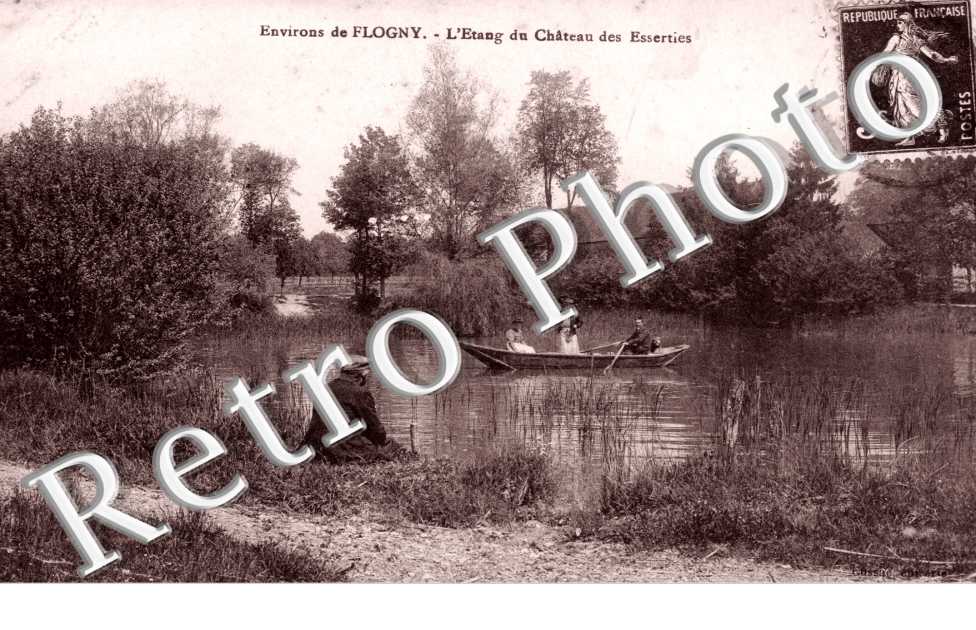Environs de Flogny, l'Etang du Chateau des Esserties