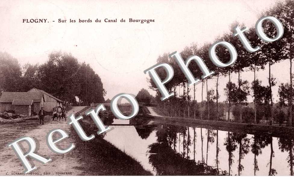 Flogny, Sur les Bords du Canal de Bourgogne