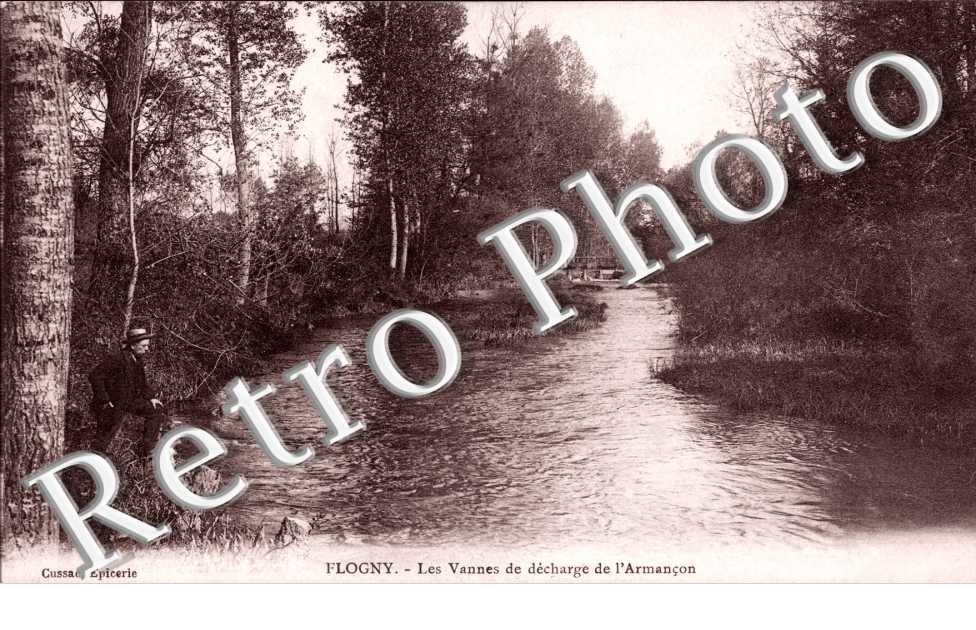 Les Vannes de décharges de l'Armançon