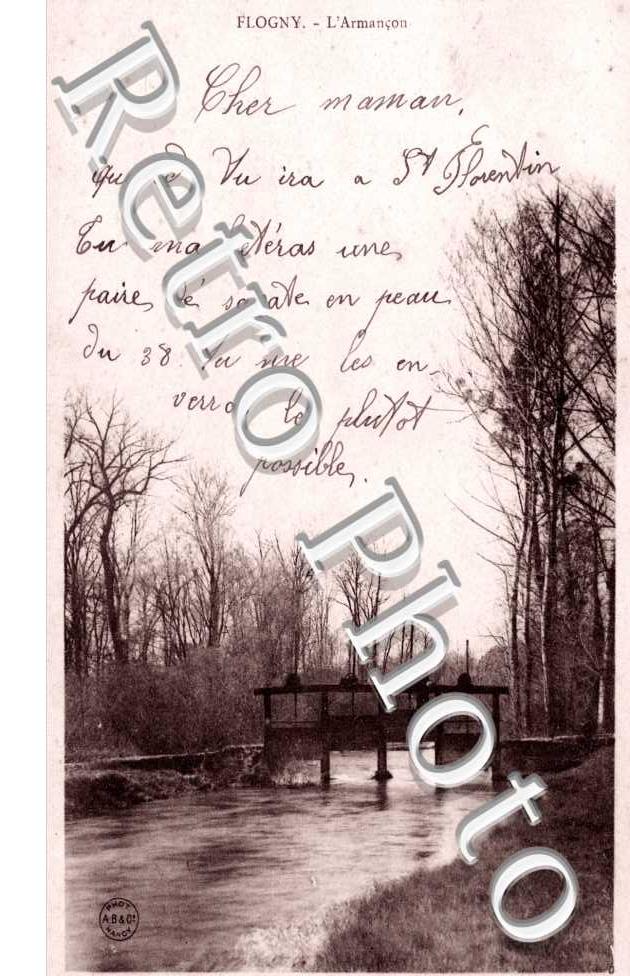 Flogny, l'Armancon