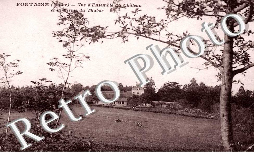 Fontaine, Ensemble du Chateau et de la Ferme duThabor