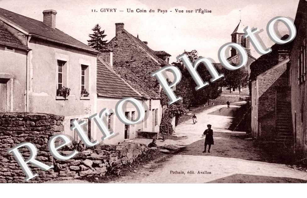 Un Coin du Pays, Vue sur l'Eglise