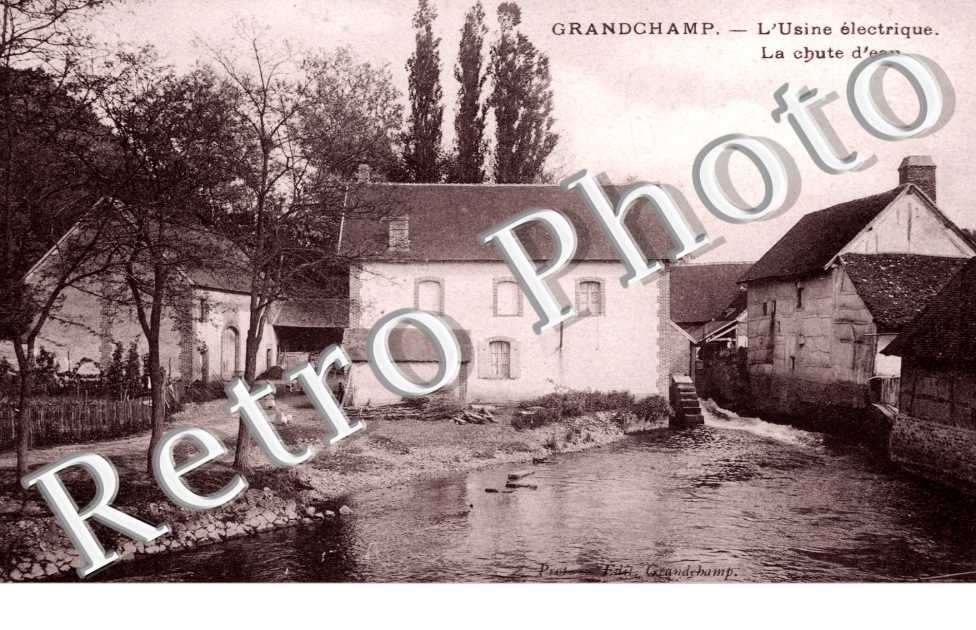 l'usine electrique, la chute d'eau