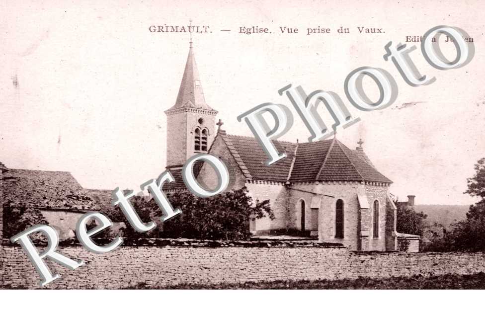 Eglise, Vue pris du Vaux