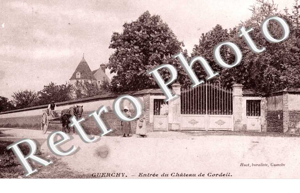 Entree du chateau de Cordeil