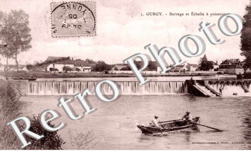 le Barrage et l'Echelle a Poissons