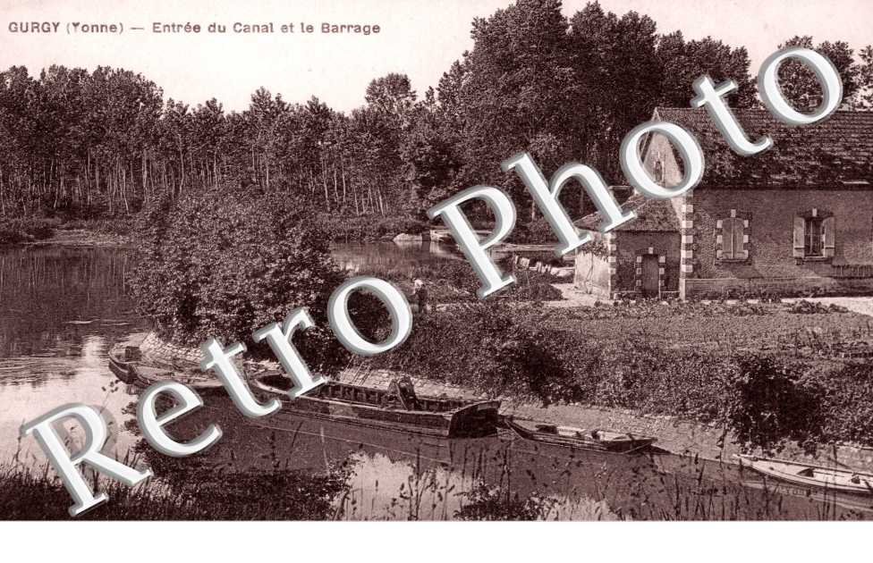 Entree du Canal et le Barrage