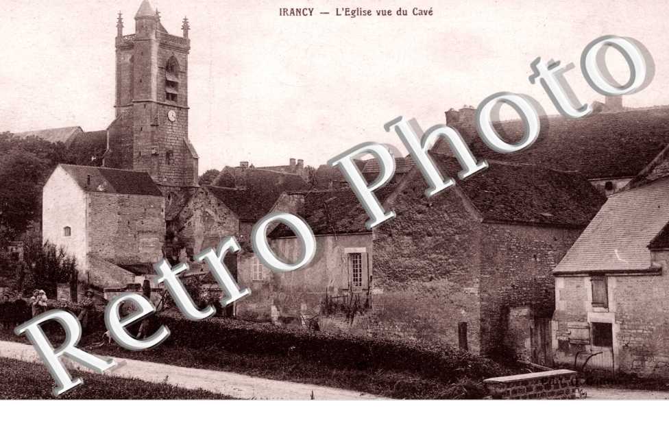 l'eglise vue du Cave