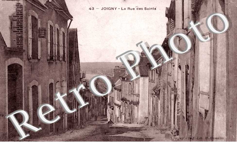la rue des Saints