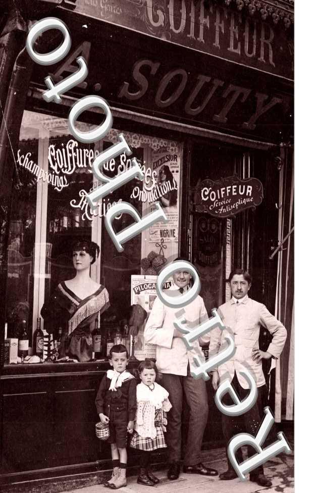 la Boutique d'un Coiffeur, A.Souty