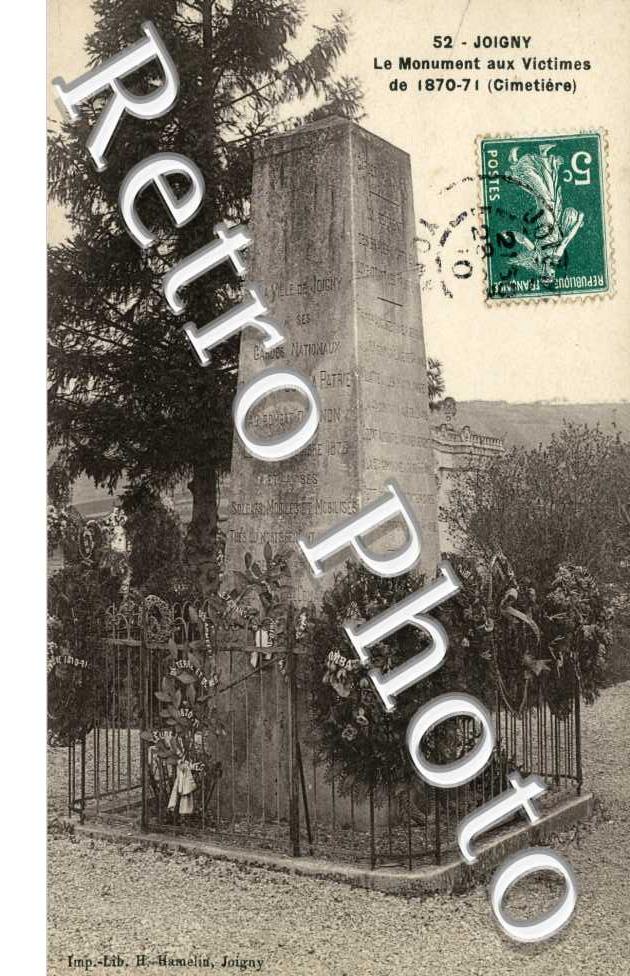 le monument aus victimes de 1870-71
