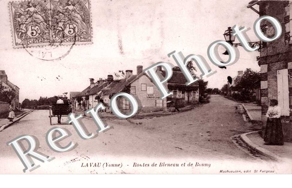 Routes de Bleneau et de Bonny