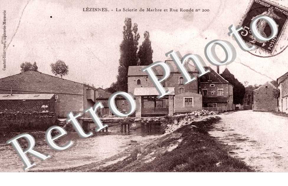 La scierie de Marbre et rue Ronde n°200