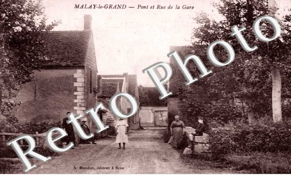 pont et rue de la Gare