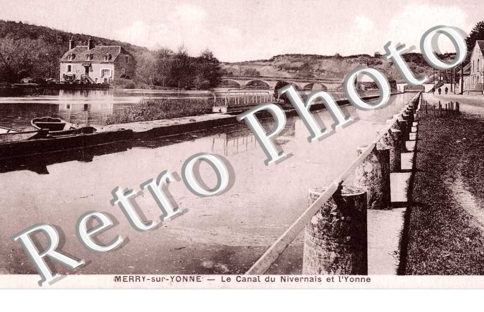 Le canal du Nivernais et l'Yonne