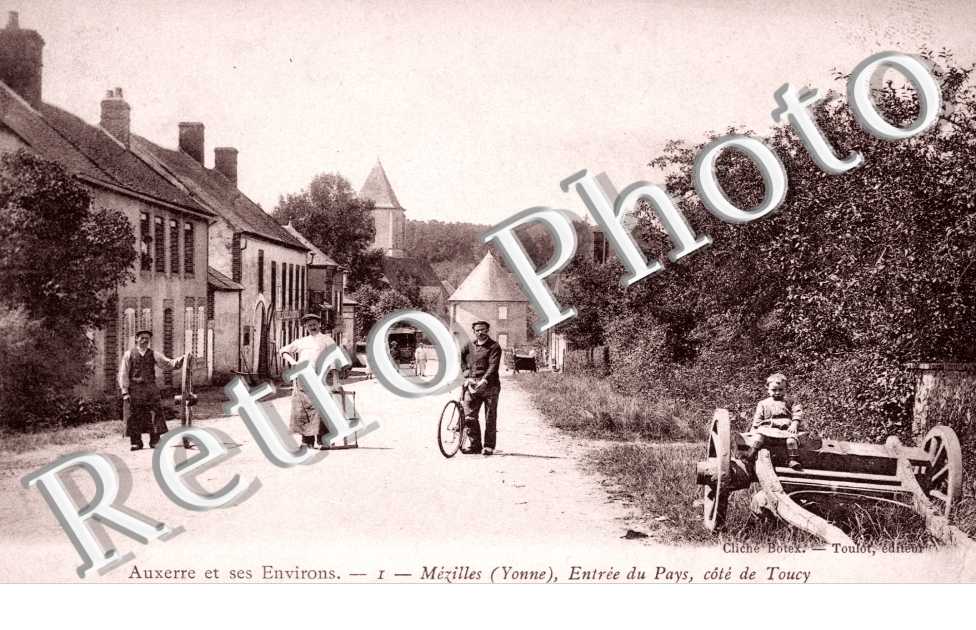 entree du pays, cote de Toucy