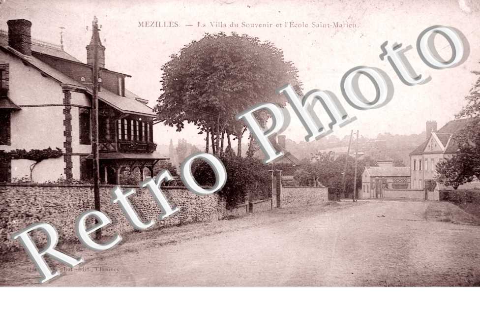 la Villa du Souvenir et l'Ecole Saint-Marien