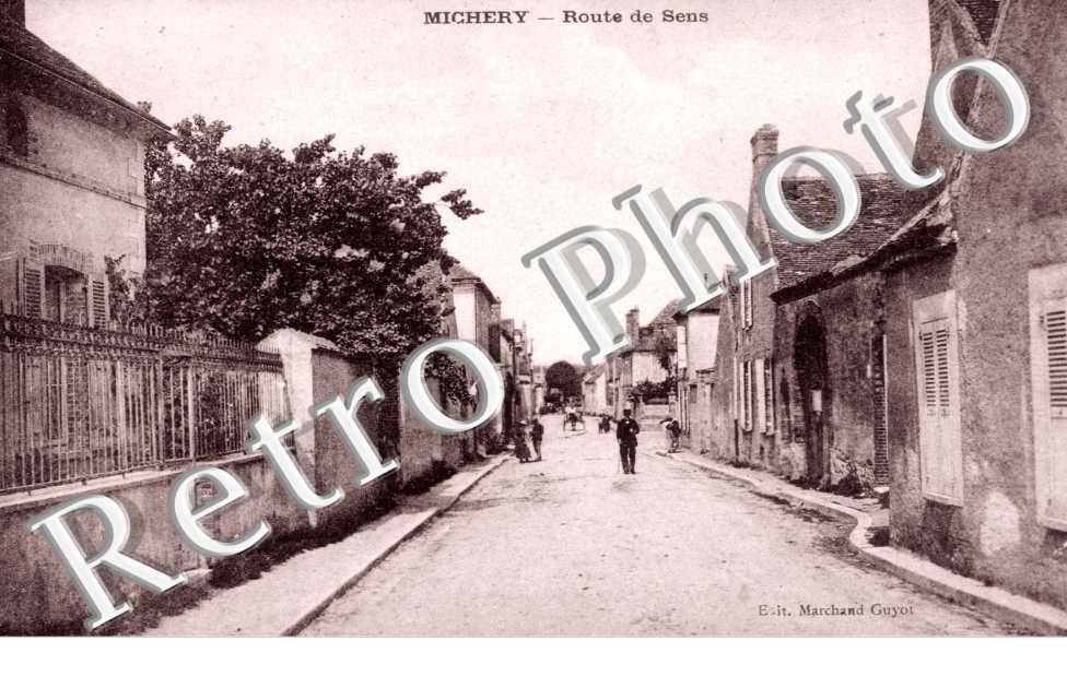 Michery, Route de Sens