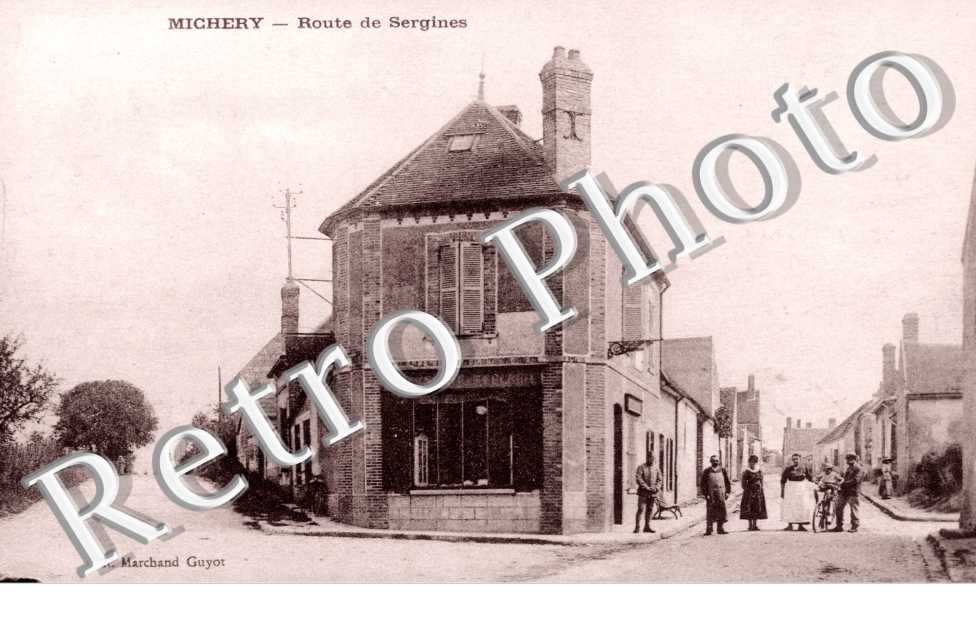 Michery, Route de Sergines
