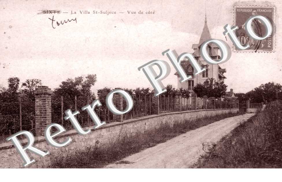Sixte, la Villa Saint-Sulpice, Vue de Cote