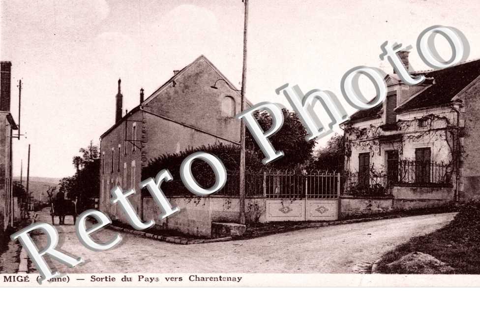 Sortie du Pays vers Charentenay