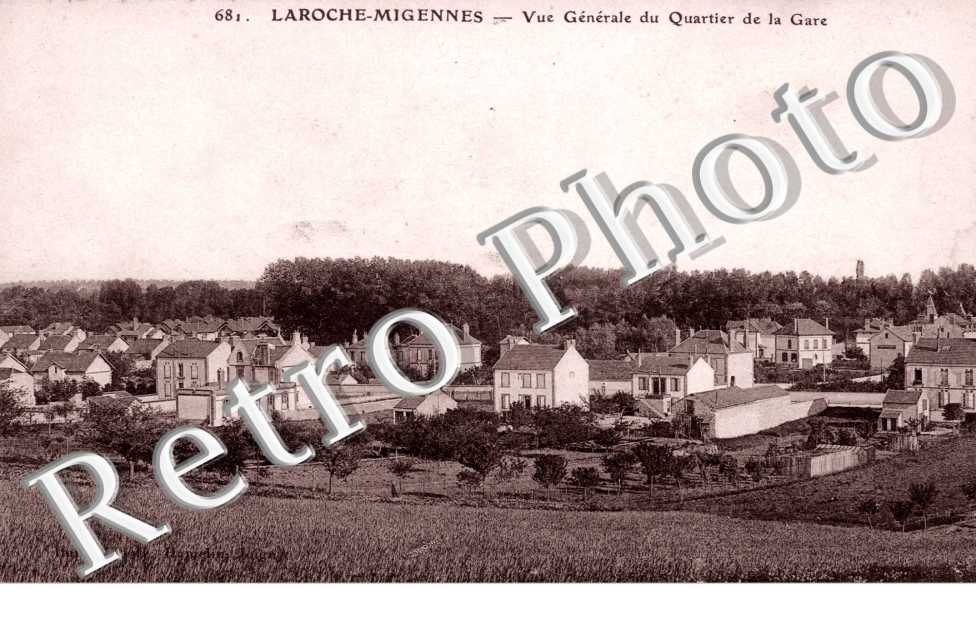 Laroche-Migennes, Vue Generale du Quartier de la Gare