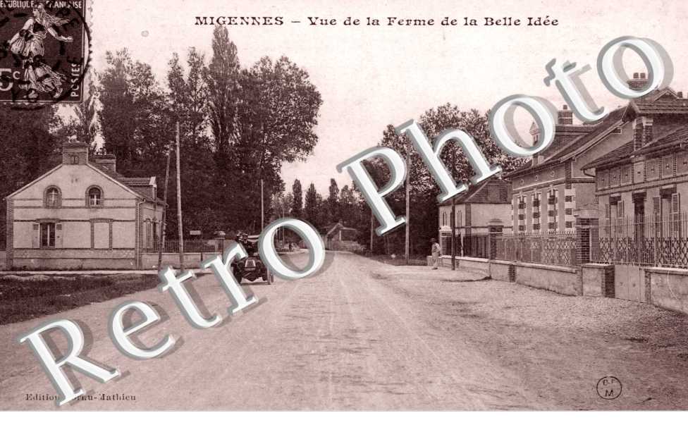 Vue de la Ferme de la Belle Idee