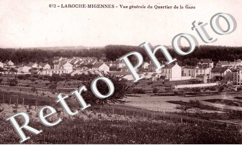 Laroche-Migennes, Vue Generale du Quartier de la Gare