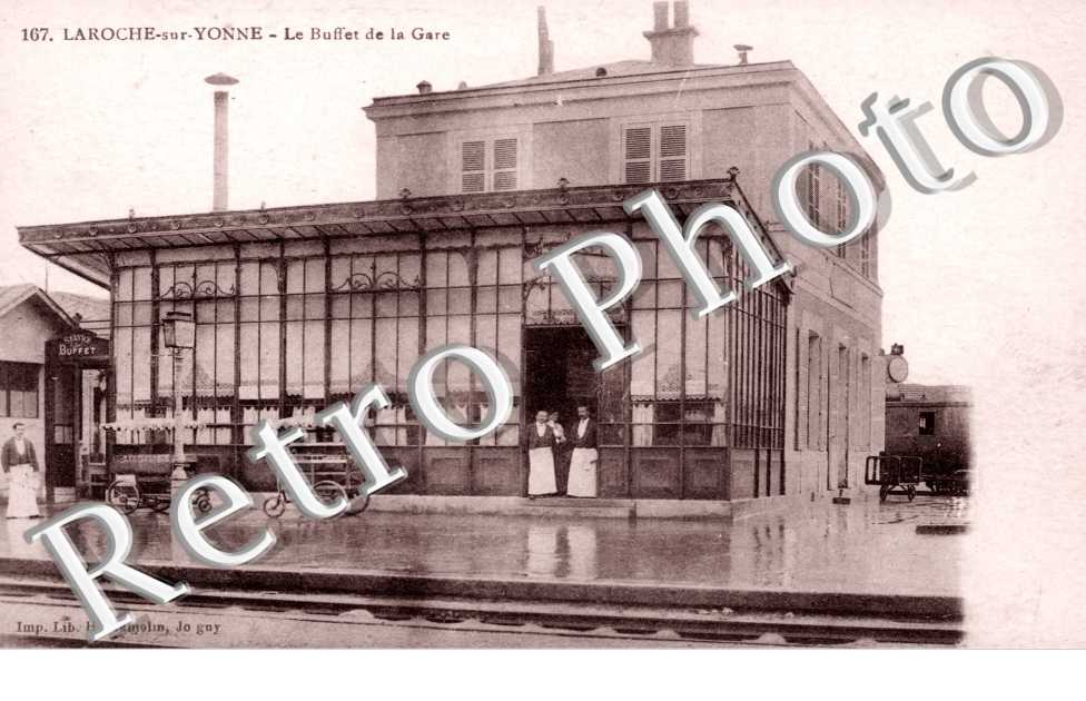 Laroche-sur-Yonne, le Buffet de la Gare