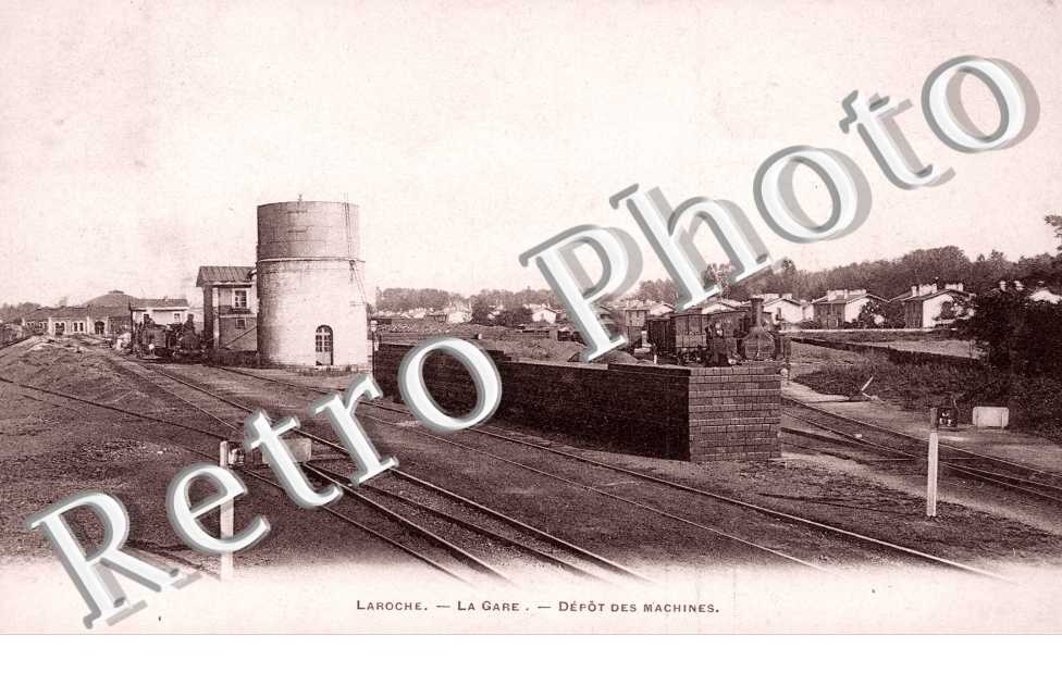 Laroche, la Gare, Depot des Machines