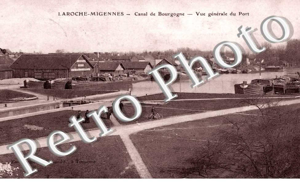 Laroche-Migennes, Canal de Bourgogne, Vue Generale