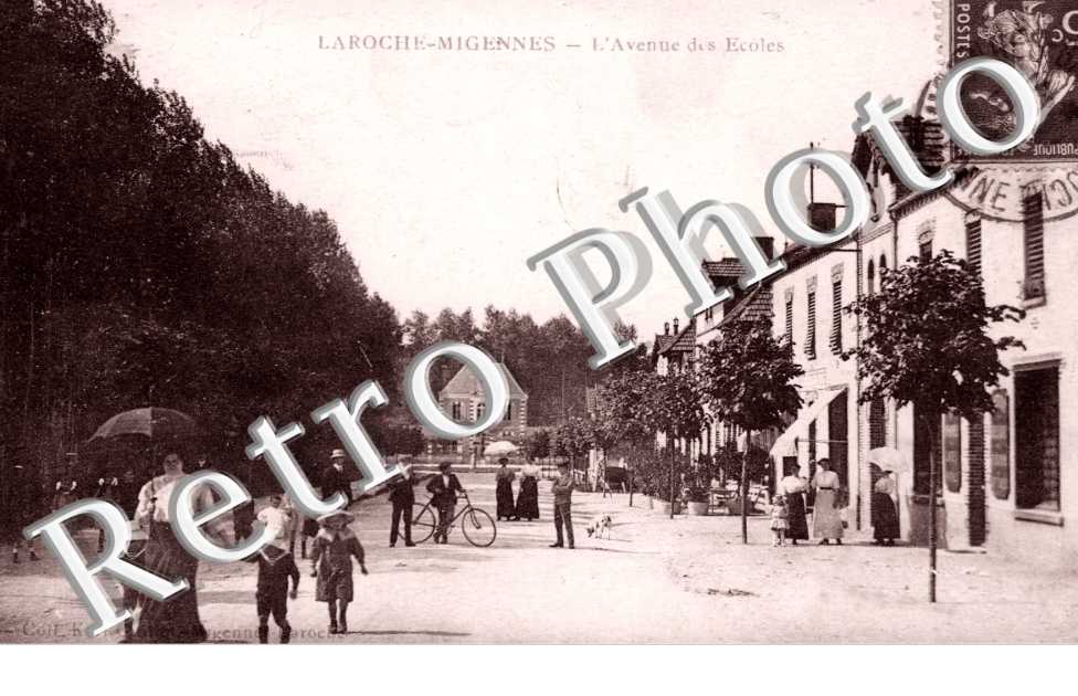 Laroche-Migennes, l'Avenue des Ecoles