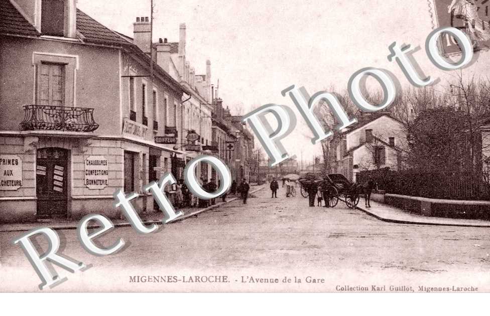 Migennes-Laroche, l'Avenue de la Gare